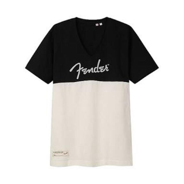 フェンダー fender 美品 ロックT ユニクロ UT 黒白 Tシャツ | フリマアプリ ラクマ