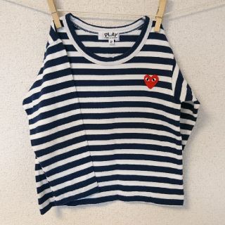 コムデギャルソン(COMME des GARCONS)のsize100 play ボーダーカットソー(Tシャツ/カットソー)