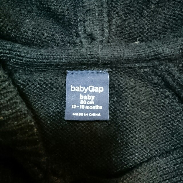 babyGAP(ベビーギャップ)のbaby gap セーター80センチ キッズ/ベビー/マタニティのベビー服(~85cm)(ニット/セーター)の商品写真