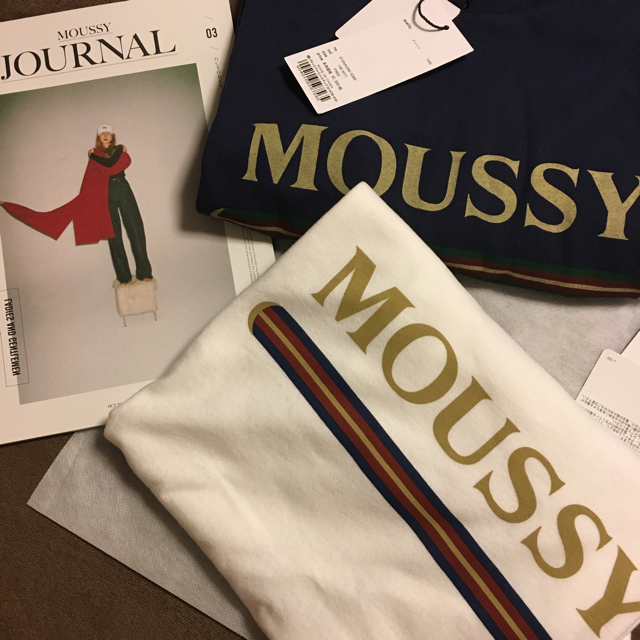 moussy(マウジー)の今季♡MOUSSY classic Tシャツ♡マウジークラシックTシャツ♡完売 レディースのトップス(Tシャツ(半袖/袖なし))の商品写真