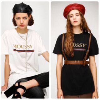 マウジー(moussy)の今季♡MOUSSY classic Tシャツ♡マウジークラシックTシャツ♡完売(Tシャツ(半袖/袖なし))