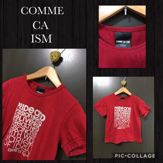 コムサイズム(COMME CA ISM)のCOMME CA ISM 半袖 Tシャツ ロゴプリント 100cm 1部訳あり(Tシャツ/カットソー)