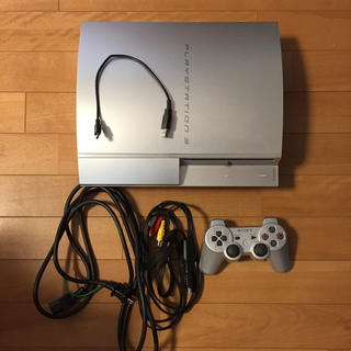 プレイステーション3(PlayStation3)のPS3 80G シルバー バイオ6 HDMIケーブル付き(家庭用ゲーム機本体)