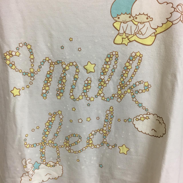 MILKFED.(ミルクフェド)のキキララコラボＴシャツ レディースのトップス(Tシャツ(半袖/袖なし))の商品写真