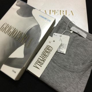 ラペルラ(LA PERLA)のラペルラ 霜降りグレー メンズタンク(Tシャツ/カットソー(半袖/袖なし))