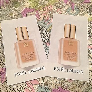 エスティローダー(Estee Lauder)の新品☆#36標準色♡エスティローダー ダブルウエア サンプル 2個セット(ファンデーション)