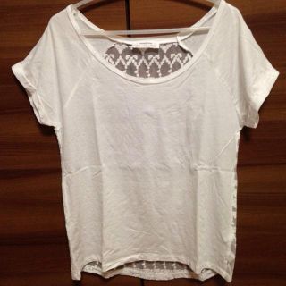 ザラ(ZARA)のZARA❃背中レースTシャツ(Tシャツ(半袖/袖なし))