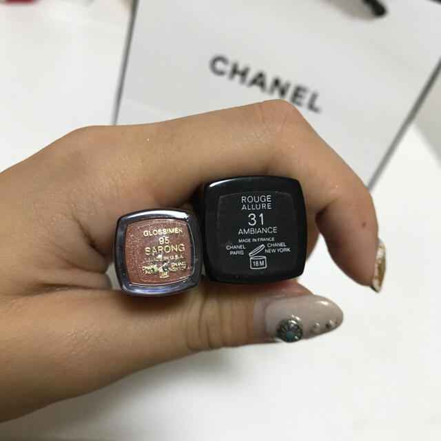 CHANEL(シャネル)の【ほぼ未使用】シャネル♡口紅♡リップグロス コスメ/美容のベースメイク/化粧品(口紅)の商品写真