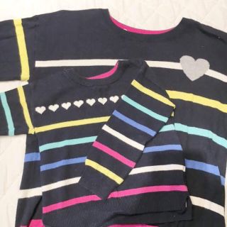 ベビーギャップ(babyGAP)のママとお揃い♡GAP 長袖ニット 2点セット(ニット)