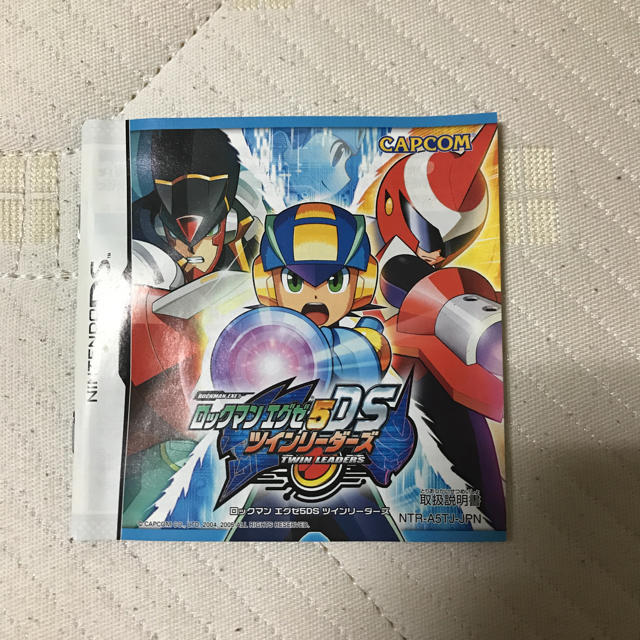 ニンテンドーDS(ニンテンドーDS)のロックマンエグゼ5DSツインリーダーズ エンタメ/ホビーのゲームソフト/ゲーム機本体(携帯用ゲームソフト)の商品写真