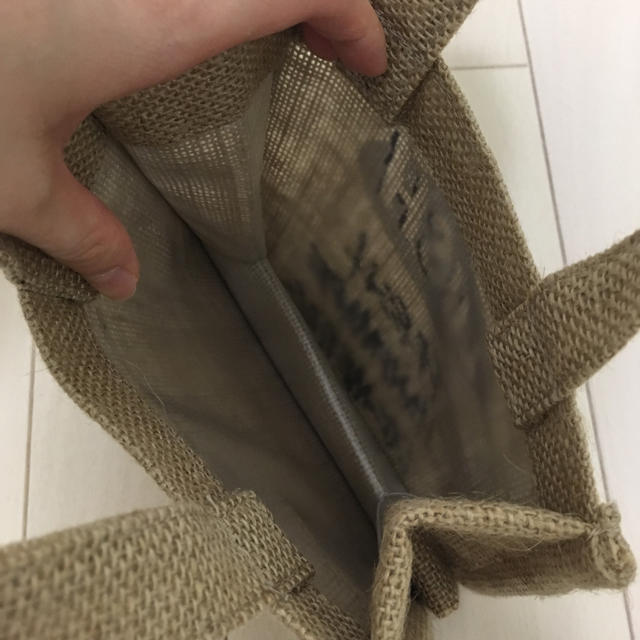 LUSH(ラッシュ)のジュート素材ミニバッグ レディースのバッグ(エコバッグ)の商品写真
