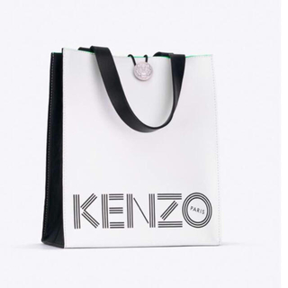 ケンゾー(KENZO)の【KENZO×H&M】レザーショップバッグ(トートバッグ)