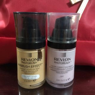 レブロン(REVLON)のレブロン 200ソフトオークル ファンデーション プライマー002セット(ファンデーション)