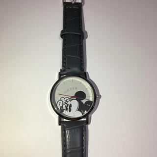 ディズニー(Disney)のミッキーマウス クロコレザー 腕時計 ☆(腕時計)