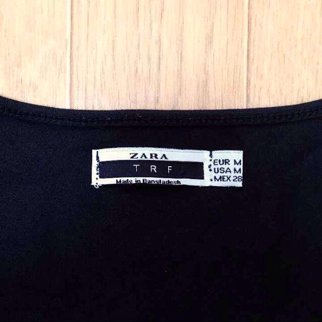 ZARA(ザラ)の＊ ZARA シンプル トップス ＊ レディースのトップス(Tシャツ(長袖/七分))の商品写真