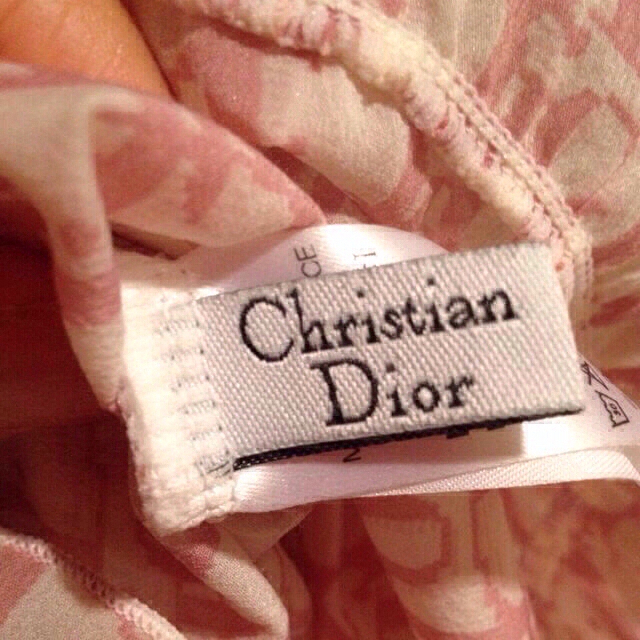 Christian Dior(クリスチャンディオール)の正規Dior♡ロゴキャミワンピ レディースのワンピース(ミニワンピース)の商品写真