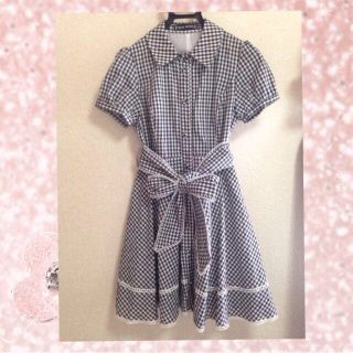 セシルマクビー(CECIL McBEE)のギンガムチェックワンピ♡(ひざ丈ワンピース)