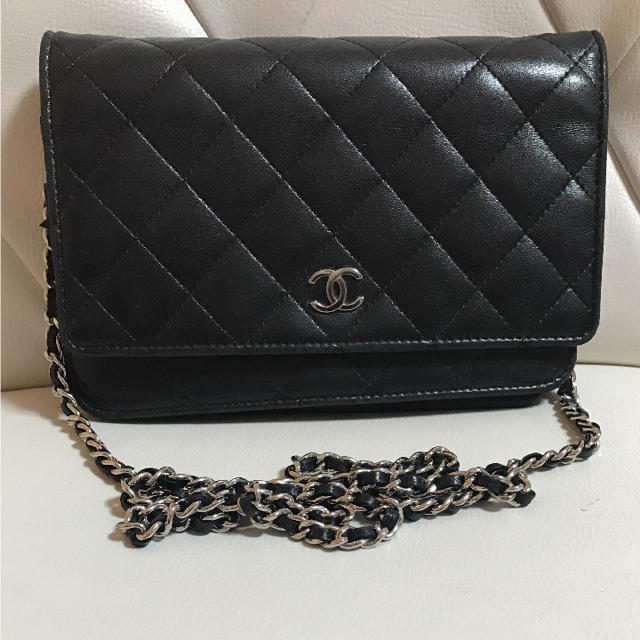 柔らかい CHANEL - 本物 シャネル チェーンウォレット♡ マトラッセ