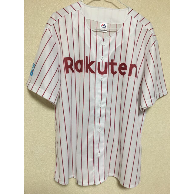 Majestic(マジェスティック)の⚠️【新品】楽天イーグルスユニフォーム(送料込)夏涼しい！ スポーツ/アウトドアの野球(応援グッズ)の商品写真