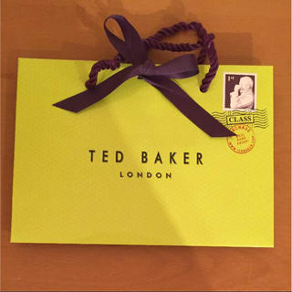 テッドベイカー(TED BAKER)のted baker テッドベイカー ショップ袋小 リボン付き(ショップ袋)
