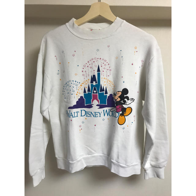 Disney(ディズニー)のミッキースウェット USED レディースのトップス(トレーナー/スウェット)の商品写真