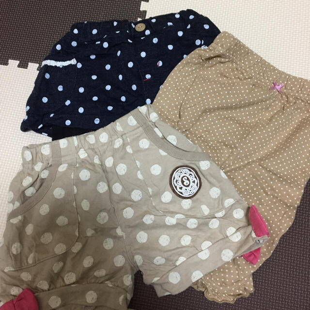 90サイズ ボトムスセット キッズ/ベビー/マタニティのキッズ服女の子用(90cm~)(パンツ/スパッツ)の商品写真