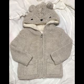 ザラキッズ(ZARA KIDS)の【ぽんちゃ様  専用】ZARA  アニマルニット  アウター(ジャケット/上着)