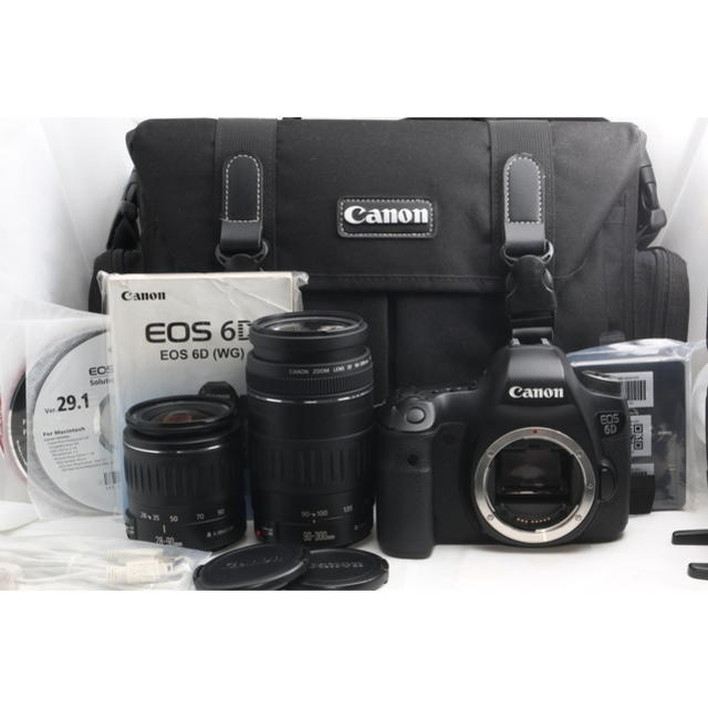 Canon - ■超極上■キャノン CANON EOS 6D 超望遠 300mm wレンズキット