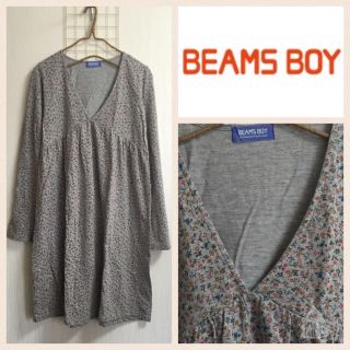 ビームスボーイ(BEAMS BOY)の【Haru様専用】ビームスボーイ 花柄コットンOP(ひざ丈ワンピース)