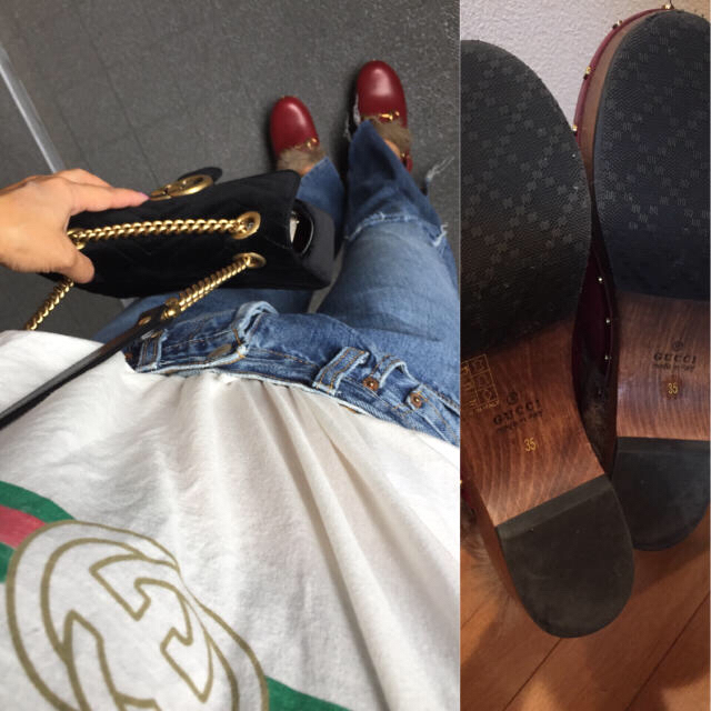 Gucci(グッチ)の美品レア！gucci グッチ アムステル ファー シューズ プリンスタウン 35 レディースの靴/シューズ(スリッポン/モカシン)の商品写真