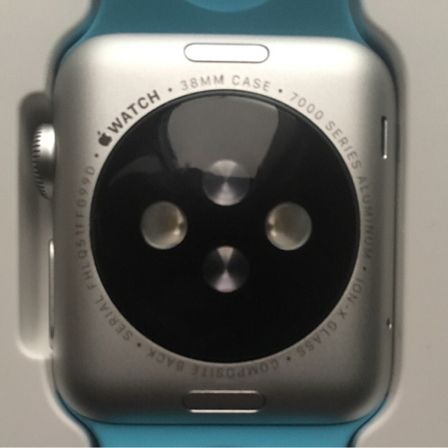 Apple Watch(アップルウォッチ)の美品 apple watch series 1 スポーツバンド メンズの時計(腕時計(デジタル))の商品写真