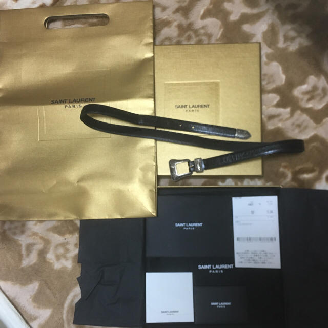 Saint Laurent(サンローラン)のSaint Laurent paris サンローラン ウエスタンベルト メンズのファッション小物(ベルト)の商品写真