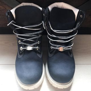 ティンバーランド(Timberland)のTimberland♥︎オーダー♥︎ネイビー♥︎ホワイト♥︎ハイカット(スニーカー)