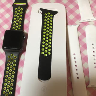 アップルウォッチ(Apple Watch)のApple Watch series 2 NIKE+ 38mm  保証あり(腕時計)