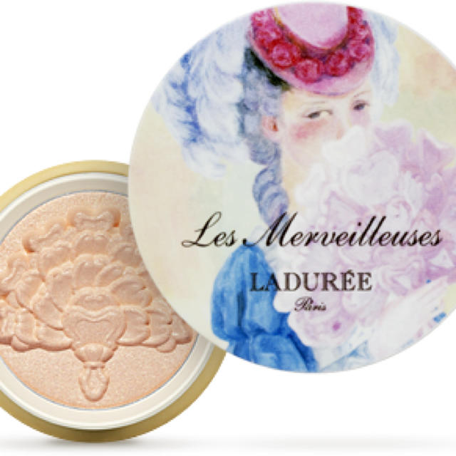 Les Merveilleuses LADUREE(レメルヴェイユーズラデュレ)の売り切り値下げ！！LADUREEプレストパウダー101 コスメ/美容のベースメイク/化粧品(フェイスパウダー)の商品写真