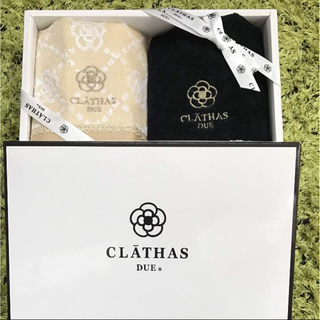 クレイサス(CLATHAS)の新品 CLATHAS DUE ハンドタオル2枚セット(ハンカチ)