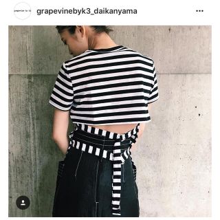 ジーヴィジーヴィ(G.V.G.V.)のgrapevinebyk3購入★CHEAPMONDAYボーダーTシャツ(Tシャツ(半袖/袖なし))