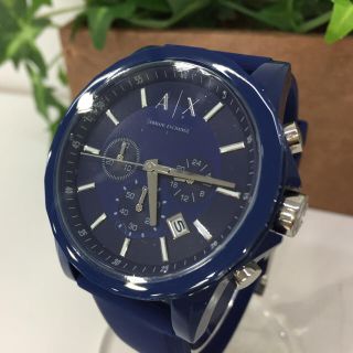 アルマーニエクスチェンジ(ARMANI EXCHANGE)の美品 アルマーニ エクスチェンジ クロノグラフ AX-1327 メンズ 腕時計(腕時計(アナログ))