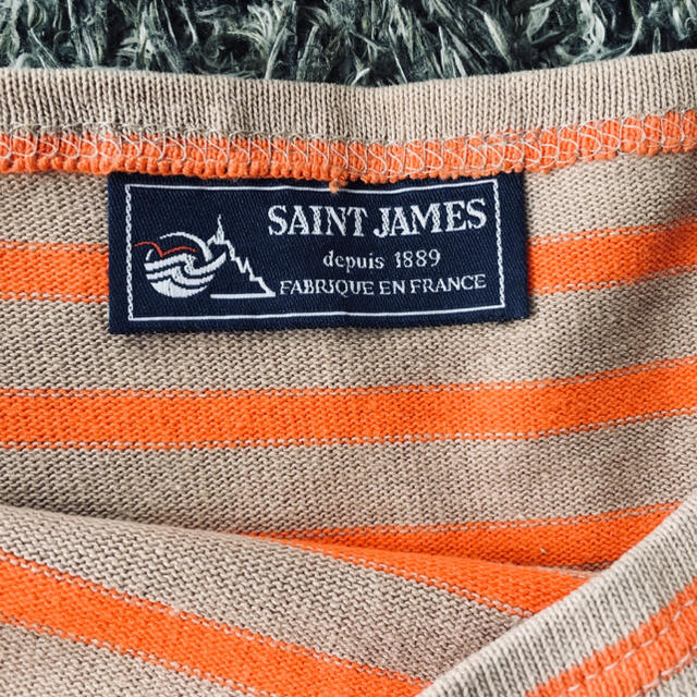 SAINT JAMES(セントジェームス)のSAINT JAMES セントジェームス OUESSANT ウエッソン ボーダー レディースのトップス(Tシャツ(長袖/七分))の商品写真