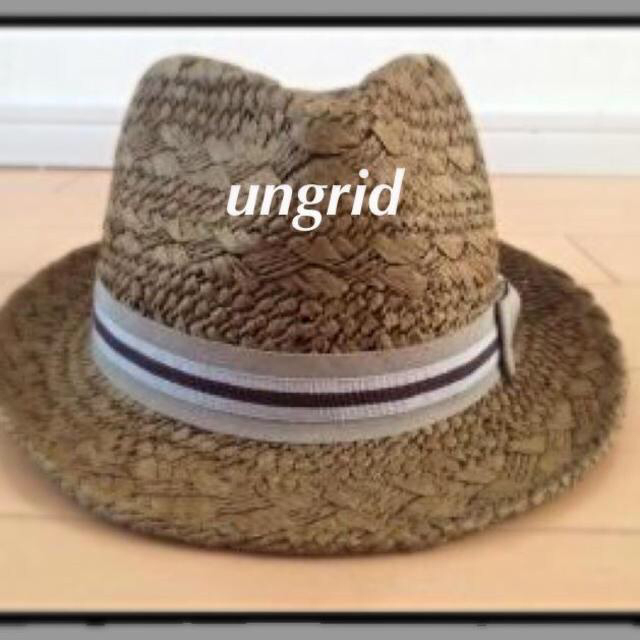 Ungrid(アングリッド)のungrid♡ライン中折れHAT レディースの帽子(ハット)の商品写真