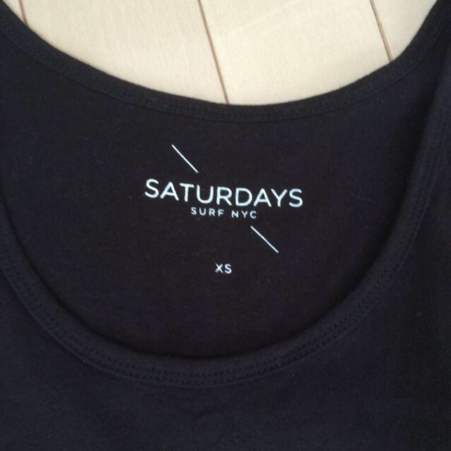 Ron Herman(ロンハーマン)のSATURDAYSタンクトップ♥︎ レディースのトップス(Tシャツ(半袖/袖なし))の商品写真