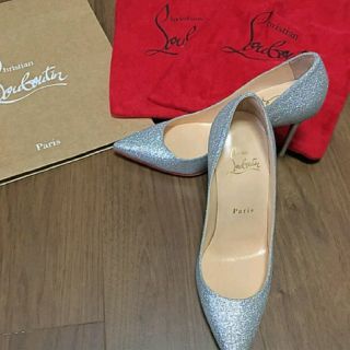 クリスチャンルブタン(Christian Louboutin)の超美品☆Christian Louboutin☆ルブタン☆グリッター☆パンプス(ハイヒール/パンプス)