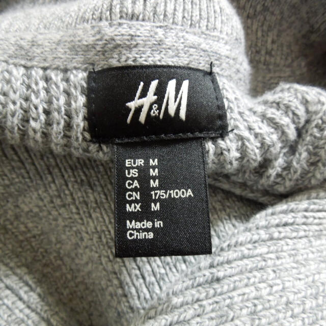 H&M(エイチアンドエム)の【 H&M 】“KNIT”Cardigan Jacket メンズのトップス(カーディガン)の商品写真