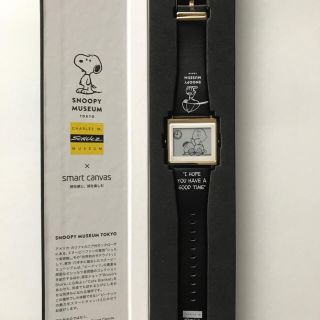 エプソン(EPSON)の【みなりこ様専用】スヌーピースマートキャンバス(腕時計)