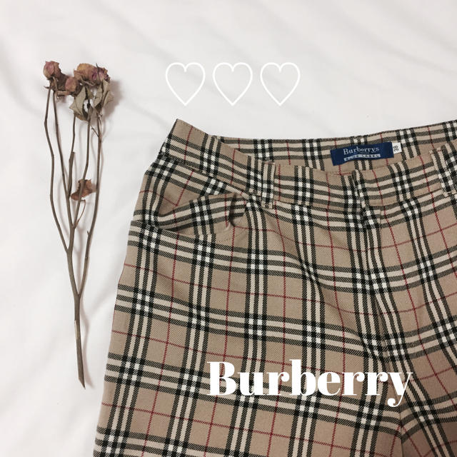 BURBERRY(バーバリー)のBurberry チェックパンツ レディースのパンツ(カジュアルパンツ)の商品写真