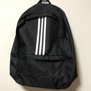 アディダス(adidas)の新品 adidas アディダス  リュック 黒白ライン  (リュック/バックパック)