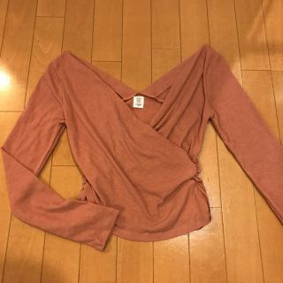 エミアトリエ(emmi atelier)のEmmi yoga カシュクールトップス(カットソー(長袖/七分))