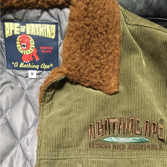 A BATHING APE(アベイシングエイプ)の☆正規品 A BATHING APE ボアジャケット☆ メンズのジャケット/アウター(その他)の商品写真