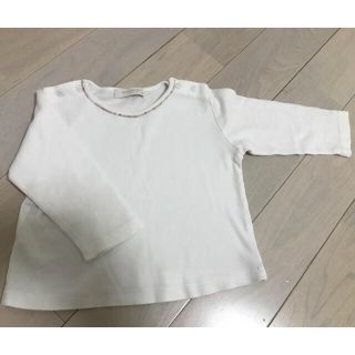 バーバリー(BURBERRY)のバーバリー長袖Ｔシャツ80センチ(Ｔシャツ)