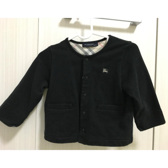 BURBERRY(バーバリー)のバーバリー カーディガン80センチ キッズ/ベビー/マタニティのベビー服(~85cm)(カーディガン/ボレロ)の商品写真